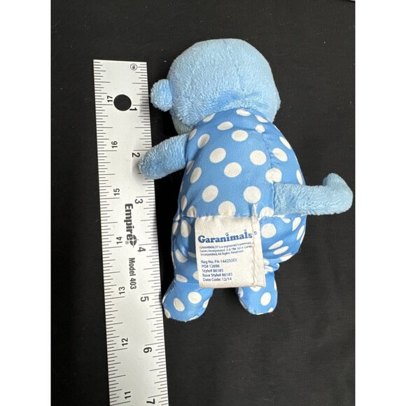 Blue Plush Polka Dot Stuffed Monkey Toy By Prestige Toy Corp & Garanimals - Picture 5 of 5